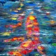 Lucky Koi In The Pond Of Happiness